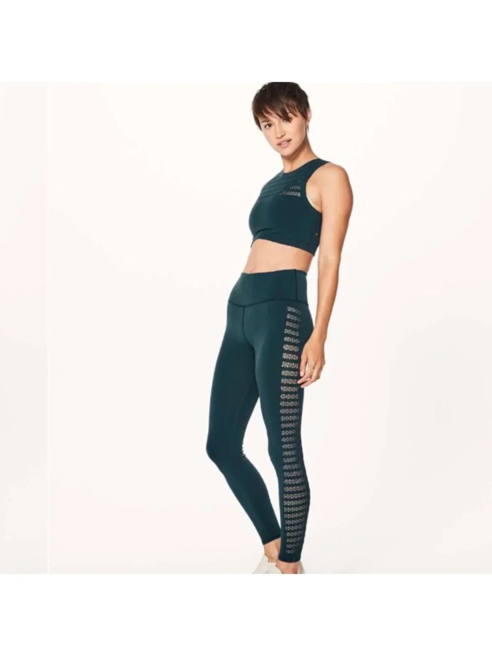 Lululemon Reveal 7/8 Tight (Stripes 25